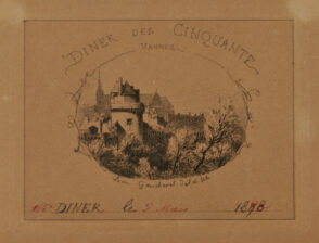Dîner des Cinquante: 165e Dîner le , Mai 1880