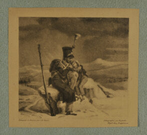 Soldat secourant en enfant