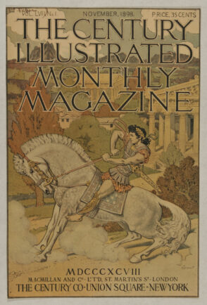 Cover from the journal “The Century Illustrated Monthly Magazine”