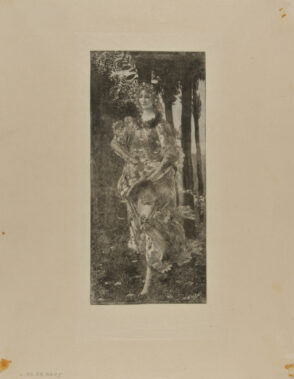 Figure of Flora in Botticelli’s “Allegory of Spring”