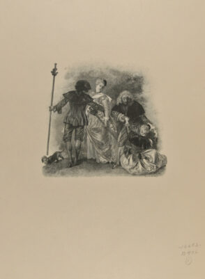 Section from the Embarquement pour Cythère