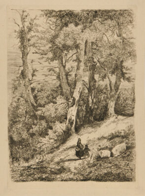 L’Intérieur d’un bois