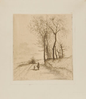 Petit croquis de paysage – un chemin