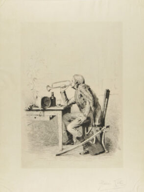 Trompette de Hussards Républicains au Cabaret