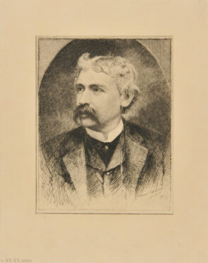 Portrait of Mark Twain