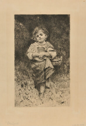 Child with a Basket