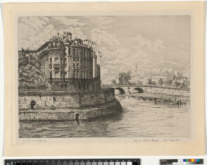 Vue de l’Hôtel Lambert – Ile St. Louis, Paris
