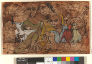 Three Men and Three Birds (Denial by Peter?)