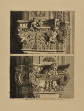 Chapiteaux de l’Eglise de Bourneau