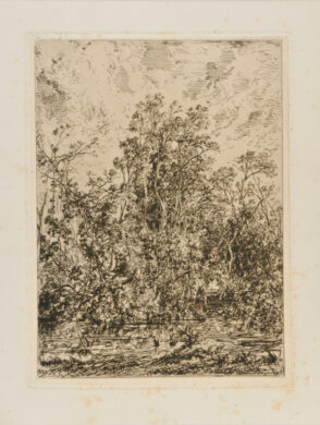 Landscape: Marsh with Heron