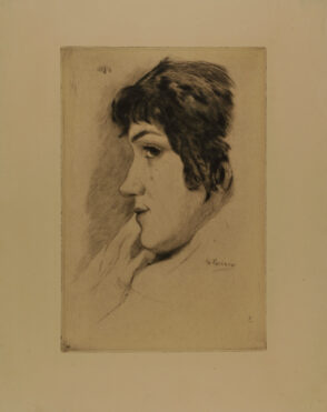 Profil de Jeune Fille