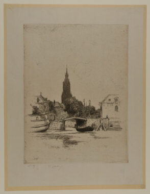 Bridge Over Canal, Delft