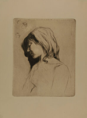 Profil de Fillette Blonde