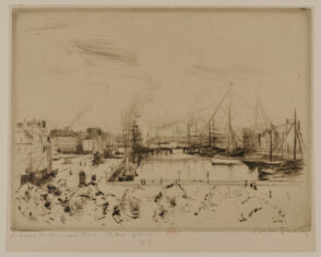 Le Bassin du Commerce au Havre