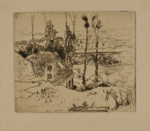 Auvers-sur-Oise vu depuis Chaponval