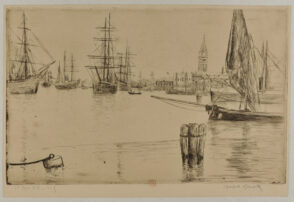 Bateaux sur le Grand Canal