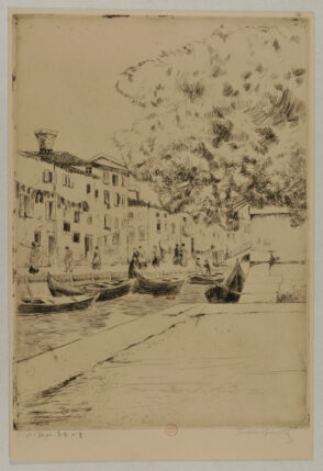 Entrance to the Public Garden, Venice