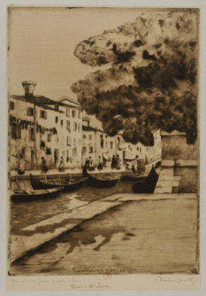 Entrance to the Public Garden, Venice