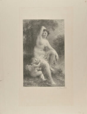 Vénus et l’Amour (petite planche)