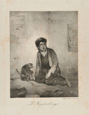 Le Savoyard et le singe