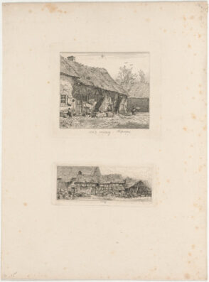 Maison de paysan à Cricey; Masures