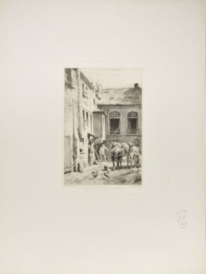 Une Cour à Paris en 1865