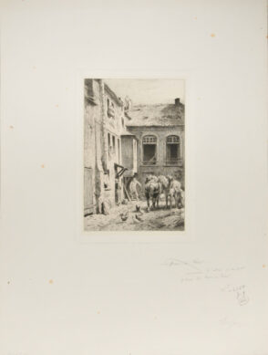 Une Cour à Paris en 1865