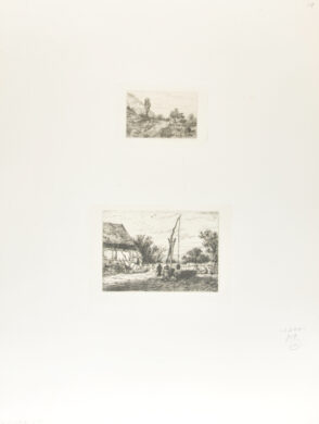 Paysage. 1844 / Paysage: Puits.