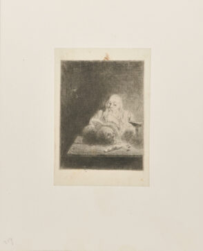 Vieillard en prière