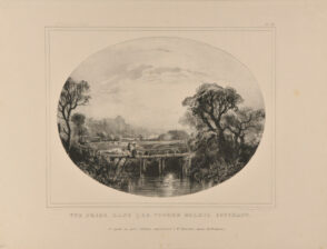 Vue prise dans les Vosges, Soleil Couchant