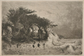 Grande marée d’Equinoxe, à Honfleur