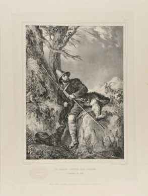 Un Berger surpris par l’orage