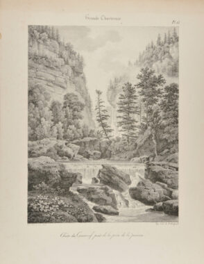 Chûte du Guier-vif près de la Porte de la Paroisse