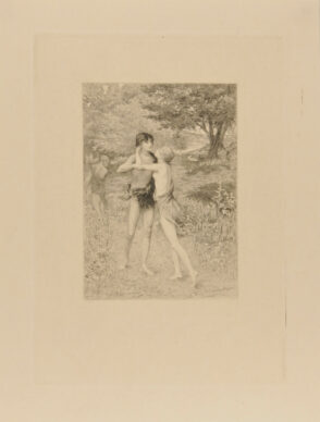 Illustration for the book “Longus, Daphnis et Chloé (Paris: G. Boudet, 1890)”
