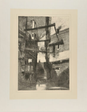 Houses along a Canal