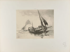 Boat Docked on the Beach