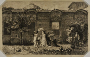 Promenade dans le jardin du Harème