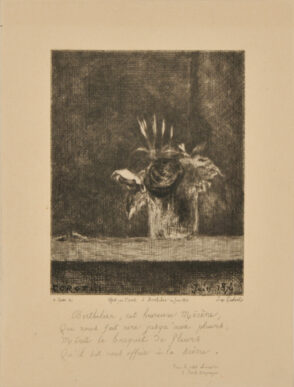 Bouquet de Fleurs dans un Verre