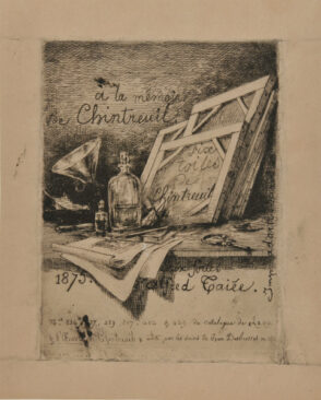 Cover for “Six Toiles de Chintreuil”