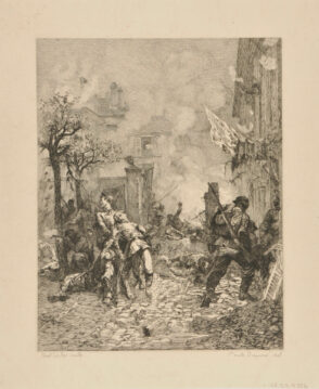 Mort du Commandant Baroche