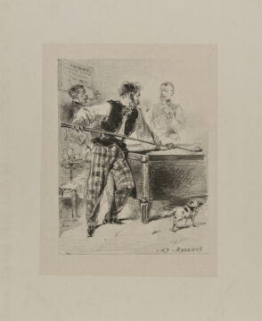 Man Playing Billiards