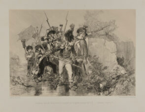 Deuxième épisode de la battue au sanglier par la garde nationale de St. H……. “Attention! Il est là!!”