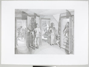 From the portfolio “Open House: Five Engraved Scenes”