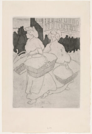 Laundresses Bringing Back their Work (Blanchisseuses reportant l’ouvrage)