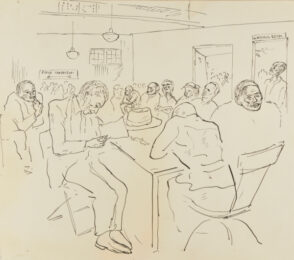 Drawing for the Book ‘Aaron Sopher’ by Forbes Watson