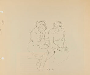 Two Women Sitting