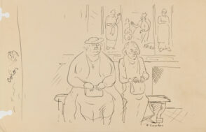 Two Women on a Bench