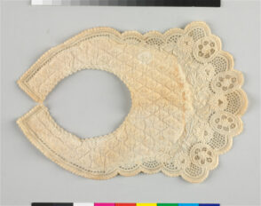 Whitework Christening Bib