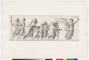 Plate XIII from the series “The Triumph of Alexander”