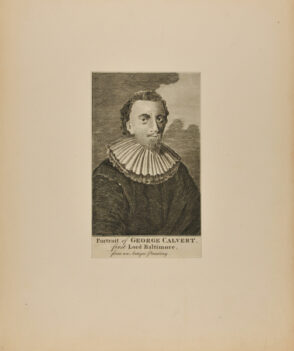 Portrait of George Calvert, First Lord of Baltimore